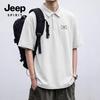 Мужская футболка-поло JEEP SPIRIT из смесовой хлопковой ткани