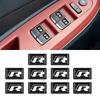 ear1 10PCS Epoxy for Volkswagen VW Rline GTI Passat Golf Bora Jetta Scirocco SR32 SR36 Car Interior Button Stickers Decorative Decals