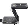 Штативная головка ARTCISE Z Type Flex Tilt с вращением на 360 градусов для панорамной фотографии. Легкая портативная складная штативная головка Z-типа из алюминиевого сплава.