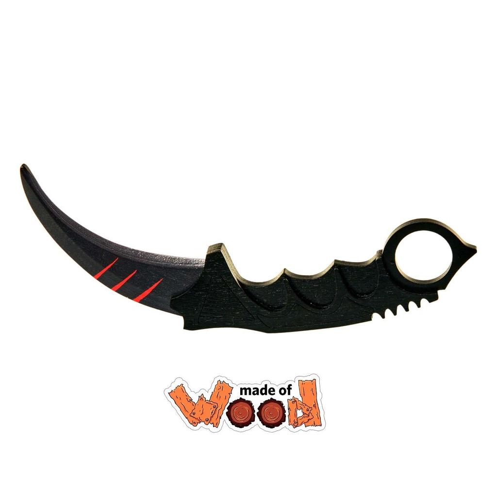 Standoff 2 CS2 Деревянный нож Керамбит, Standoff 2 Scratch, Maskbro,