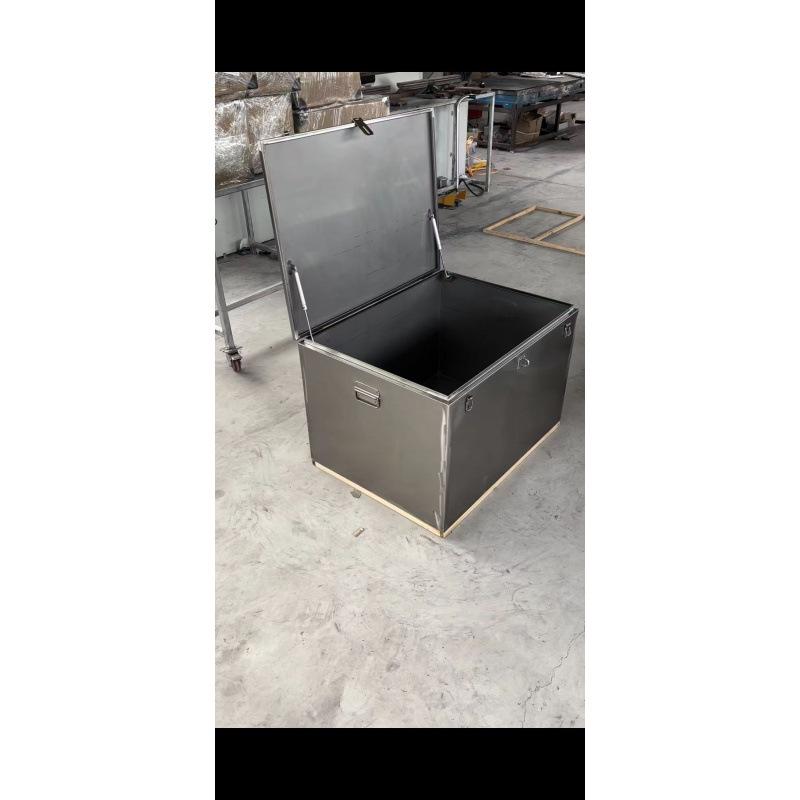 Запираемый ящик для инструментов из нержавеющей стали - Большой органайзер для крепления в автомобиль