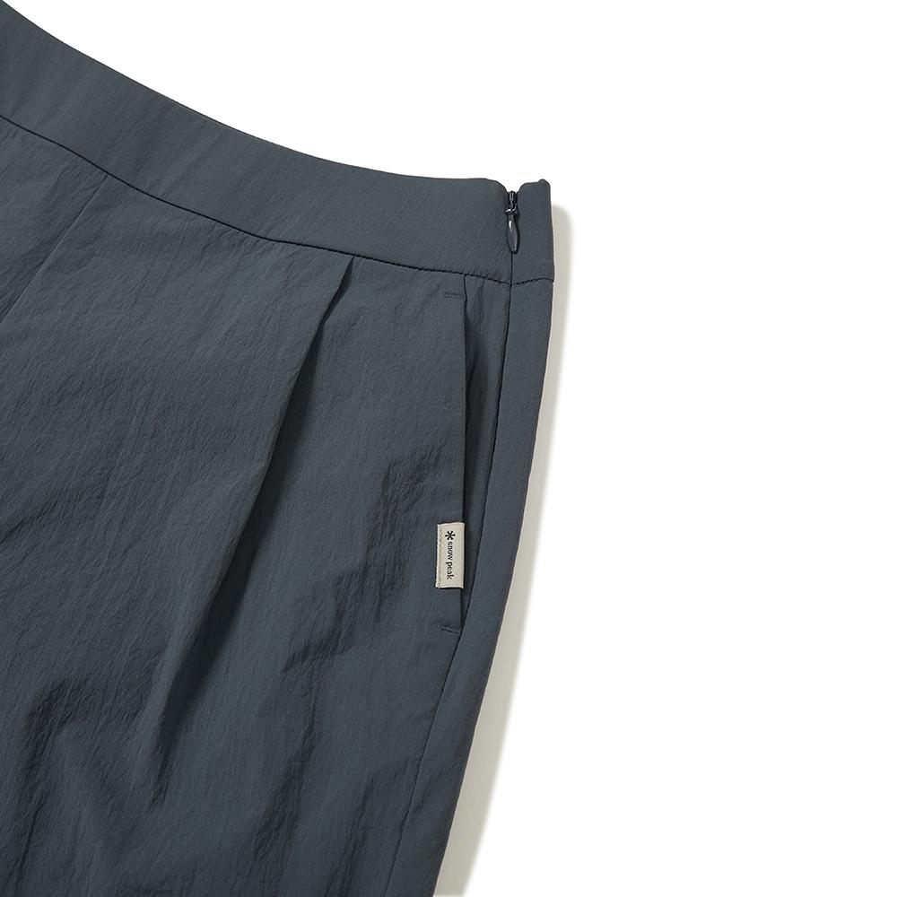 [Snowpeak] Root Women's Pintuck Shorts Teal Blue (S23MWRHP67)