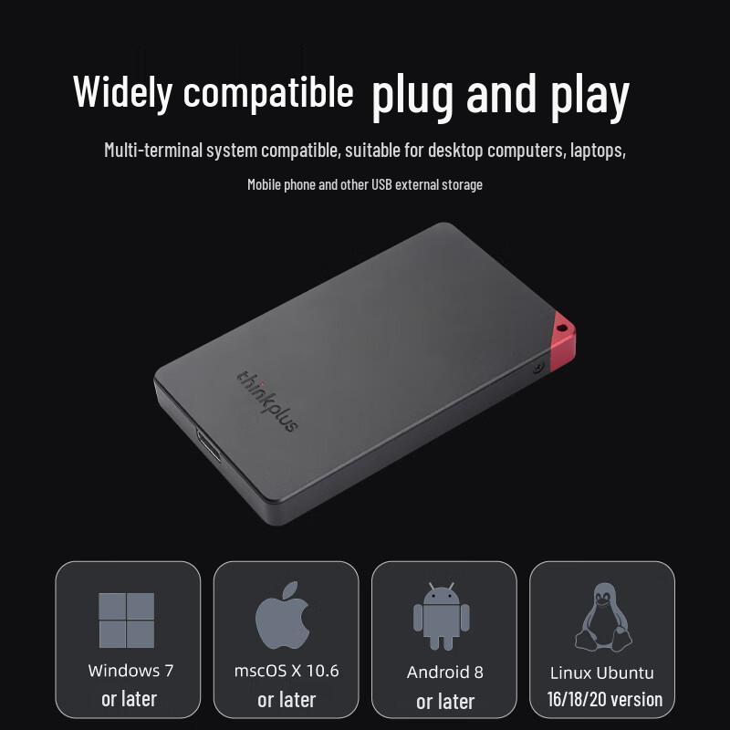 Портативный SSD Lenovo ThinkPlus US100