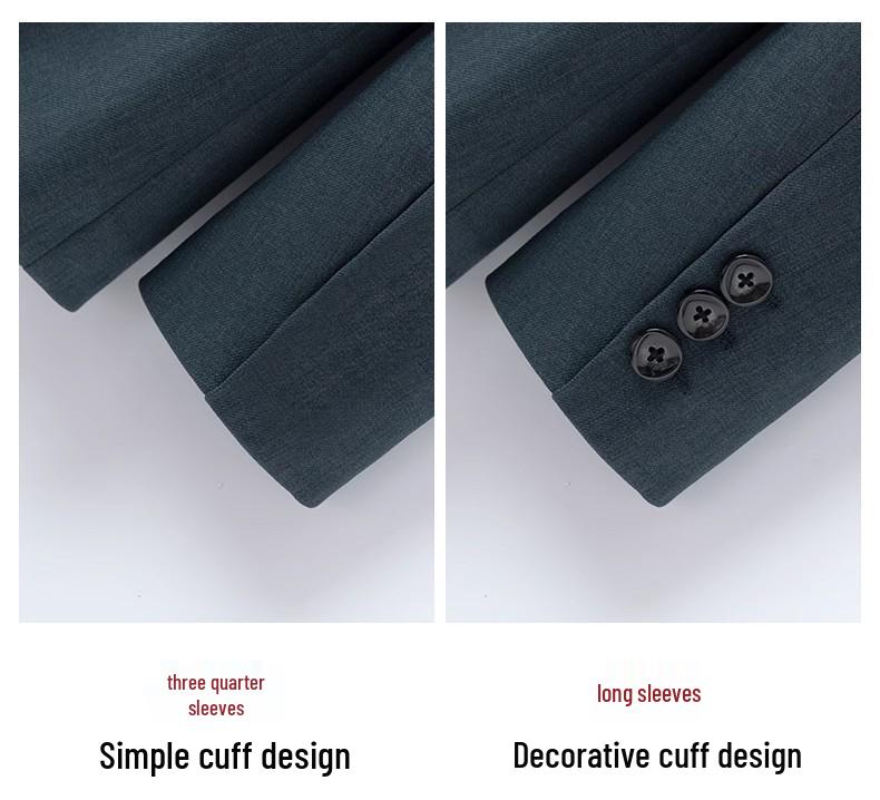 Women's Professional Blazer Suit Set - Spring/Autumn Workwear