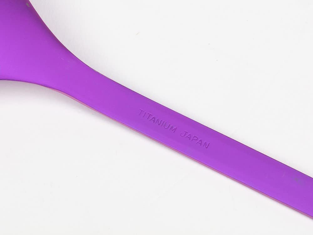 Snow Peak Titanium Split Spoon Purple (snow Peak) SCT-004PR