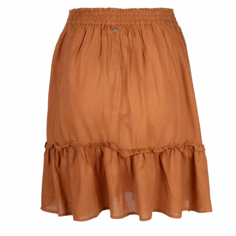 Women's Polka Dot Skirt with Ruffles and Elastic DEELUXE 74