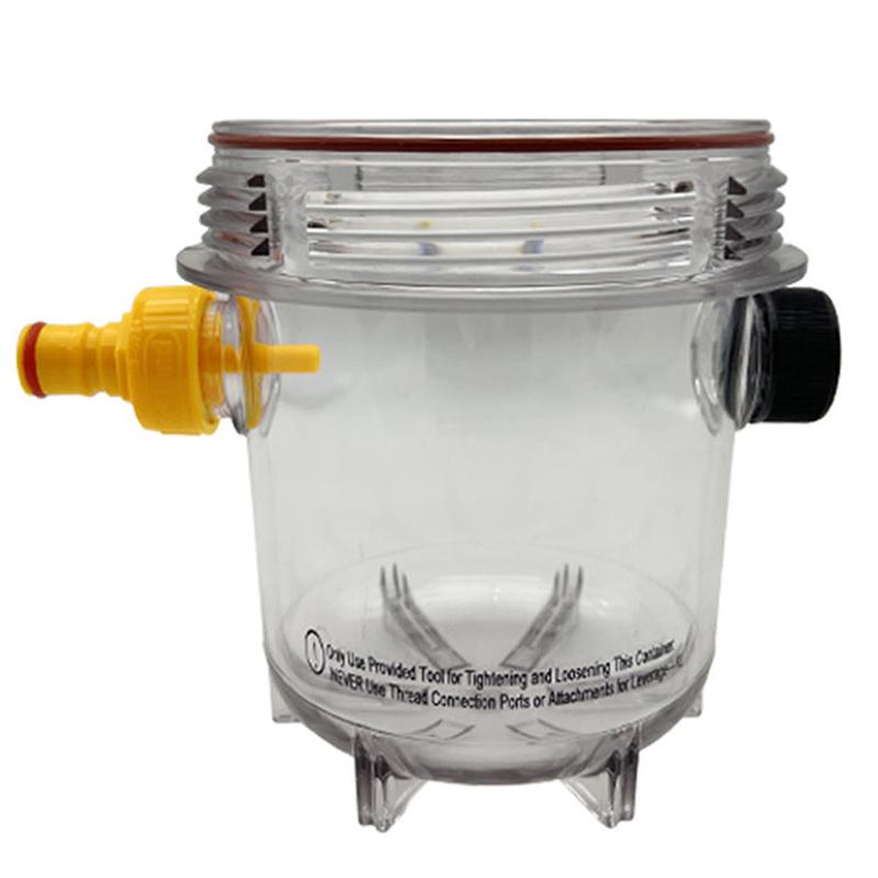 Крышка для газирования ПЭТ-бутылки с шариковым замком и счетчиком давления