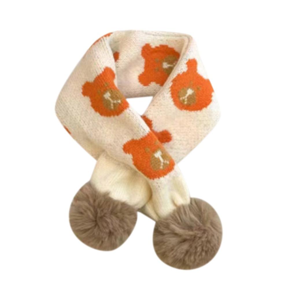 Утолщение Мальчики Девочки Вязание Шарф Нагрудник Дети Дети Зимние Шарфы Осень Зима