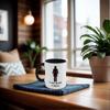 Women Empowering It Was Never a Dress Mug Creative Design Ceramic Coffee Mug-11oz
