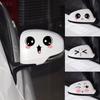 Funny Decal Lovely Rearview Mirror Stickers Reflective Smiling Eye Face Sticker Car Sticker