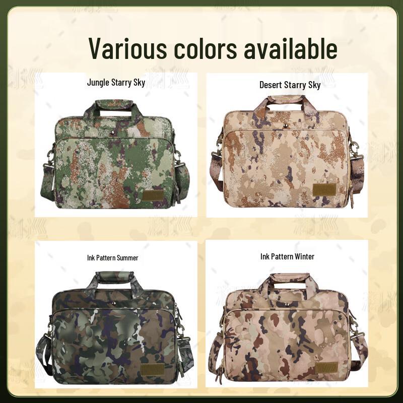 LanXun 5th Gen Camouflage Waterproof Laptop Briefcase