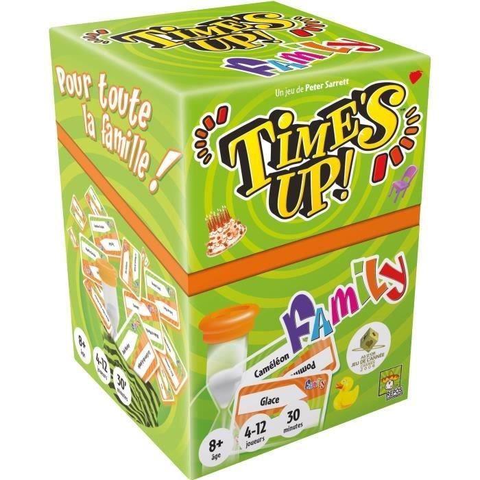 Repos Production | Time's Up! : Family - Version Verte | Jeu de société | À partir de 8 ans | 4 à 12 joueurs | 30 minutes