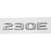 ABS Car Fender Trunk Letter Emblem Tail Number Sticker for Mercedes Benz 230E 300E 300SEL 300SE 500SEL 560SEL 600SEL Badge AB1 QQ26