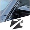 Углеродное волокно/Черный Для BMW 3 серии G20 G28 2020-2026 Наклейка-отделка Треугольный спойлер бокового зеркала заднего вида Аксессуары для автомобиля