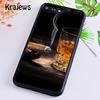 Krajews Чехол для телефона с изображением сигары и виски со льдом Для iPhone 17 Air 16 15 14 plus 11 12 13 pro max Plus coque Fundas