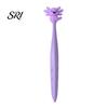 Smooth Erase Eraser Cute Axolotl Shape PVC Pencil for Students Journaling Soft No Residue Clean Erasing Portable Pen Style Kids Teens Mark