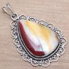 Pendant Wild Horse Jasper Gemstone Mother'Day Gift 925 Silver Jewelry 2.25"