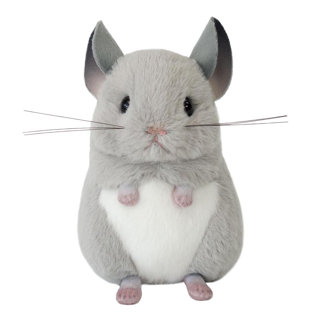 Yoshitoku Stuffed Animal Land Friend Chinchilla (gray) 18.5cm 180222