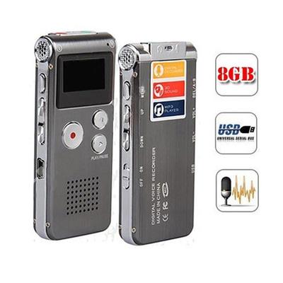 8 ГБ, 13 часов, цифровой аудио/звуковой/диктофон, перезаряжаемый диктофон, MP3-плеер