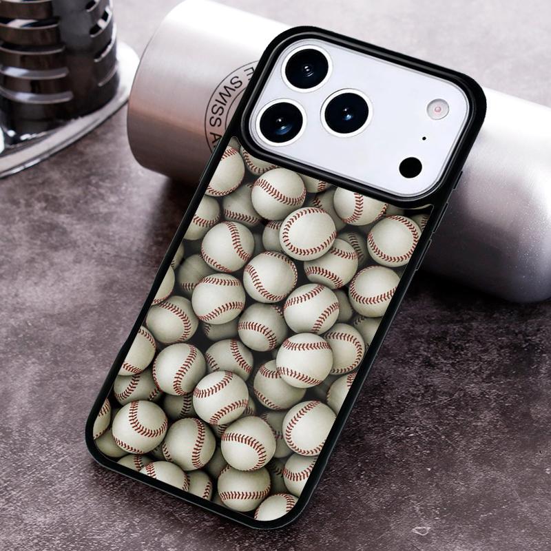 Love Baseball Phone Case for iPhone 17 16 15 Pro Max Air 14 13 12 11 Plus Shockproof Capa Cover