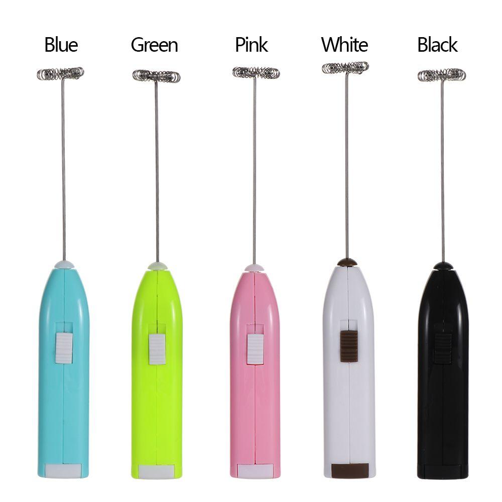 Home Kitchen Stainless Steel Foamer Egg Beater Electric Milk Frother Coffee Stirrer Cake Blender