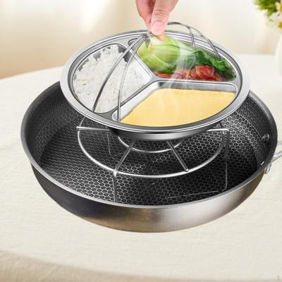 Пароварка из нержавеющей стали премиум-класса для приготовления пищи