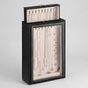 PU Leather Jewelry Box Necklace Organizer Desktop Dustproof Storage Display