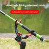 1Pc Fishing Rod Stand Single Turret Rod Holder 360 Degree Adjustable Fishing Pole Holder