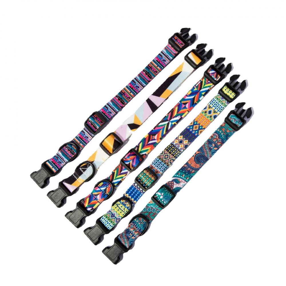 Набор ошейника и поводка для собак для маленьких и средних собак, регулируемый поводок, ошейник и поводок, аксессуары для домашних животных