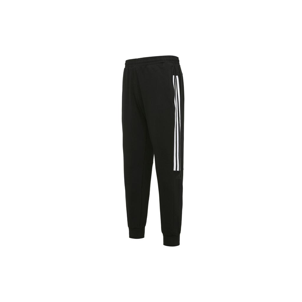 Adidas Regular Fit Sports Cuffed Pants Men Bottoms Black GP0955
