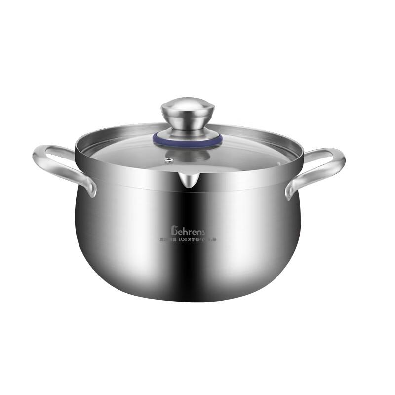 Berghoff 22cm Multi-functional 3-Ply Stainless Steel Pot with Steamer