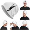 Cute Black Cat  Men Women Adult Beanies Caps Knitting Bonnet Hat Warm Fashion Autumn Winter Outdoor Skullies Hats