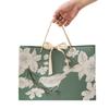 Green Handhold Paper Bag Luxury Shopping Bag Creative Packaging Bag  Gift