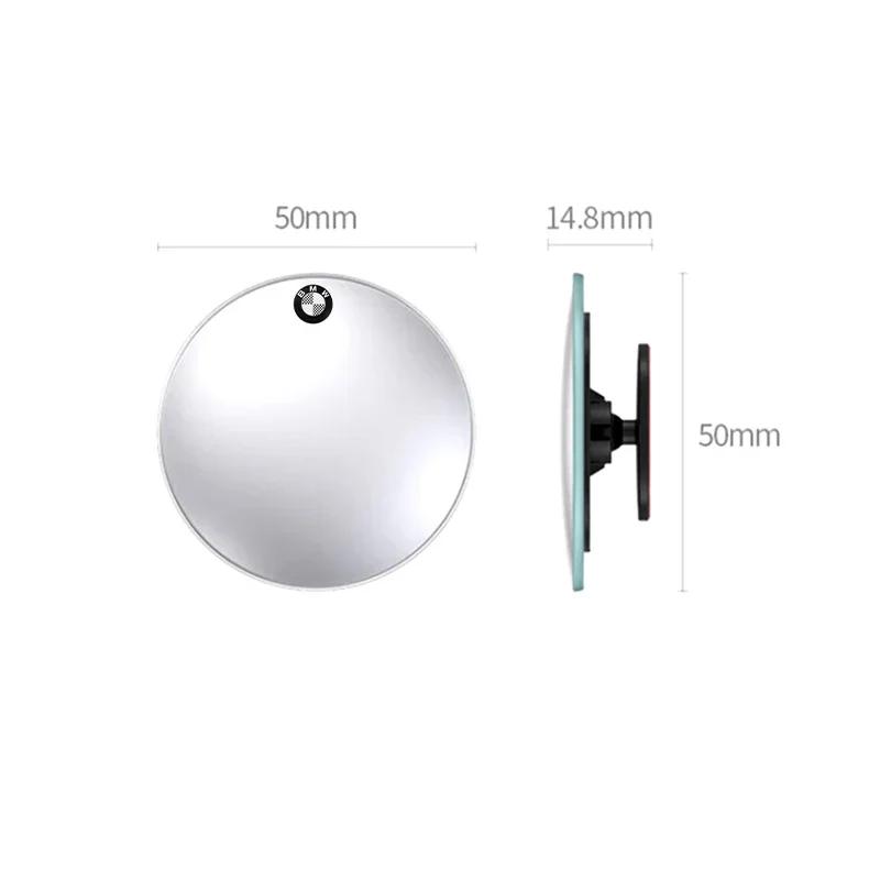 2 шт. Регулируемое широкоугольное зеркало заднего вида 360° для слепых зон бокового зеркала автомобиля Для BMW M E30 E34 E36 E39 E46 E52 E53 E60 E61 E62 E70 E71 E83