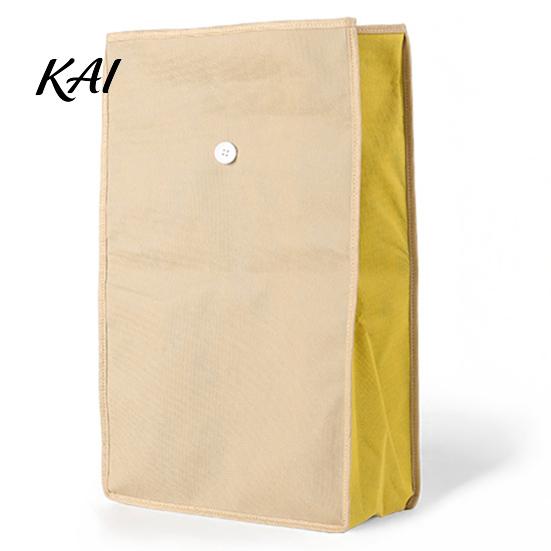Vegetable Storage Bags Reusable Self Sealing Potato Onion Bags, Light Blocking Bag with Side Washable Produce Zipper, Non-woven Fabric