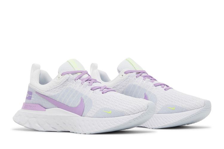 Women's Sneakers Nike Wmns React Infinity Run Flyknit 3 'Grey Rush Fuchsia'