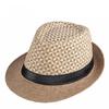 Summer Fedora Straw Hat - Unisex Sun Protection, Korean Fashion, Perfect for Beach and Travel