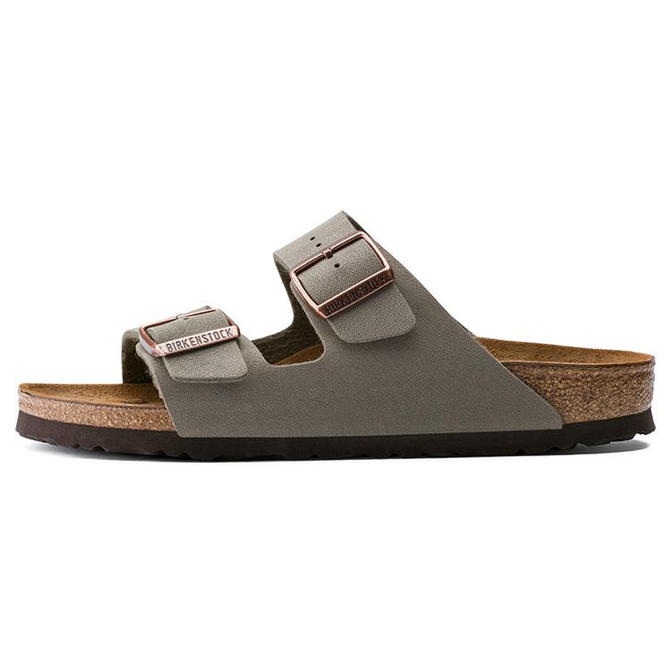 Birkenstock Arizona Birkibuc 'Stone' 0151211