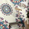 Mandala Bohemian Sheer Curtains for Bedroom Living Room Decoration Window Curtain for Kitchen Tulle Voile Organza Drapes