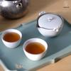 Портативный керамический дорожный чайный набор Wanqiantang