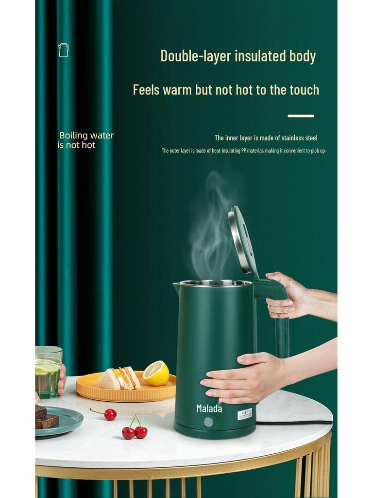 Многофункциональный электрический чайник Wanlida, для дома и офиса, с функциями термоизоляции и кипячения