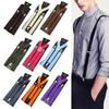 Y Back Style Men Women Leather Adjustable Straps Elastic Unisex Suspenders Suspenders Braces
