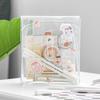 Data Receipt Storage Bag Stationery Transparent Winding Storage Bag Stationery Skincare Products Convenient To Hold