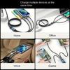 3 In 1 Universal 100W Fast Charging Cable for iPhone 11 12 13 14 15 Samsung Honor Xiaomi Redmi POCO Micro USB Type-C Cable 1.2m