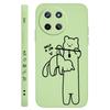 Милый чехол для телефона с тяжелым котом для OPPO Realme 12 11 10 9 9i 8 8i 7 Pro Plus C35 C21Y C25Y C25 4G 5G, жидко-силиконовый чехол