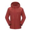 Women's  Men's Rain Jacket Lightweight Windbreaker with Hooded Water Resistant Outdoor Raincoat for Hiking Travel Camping