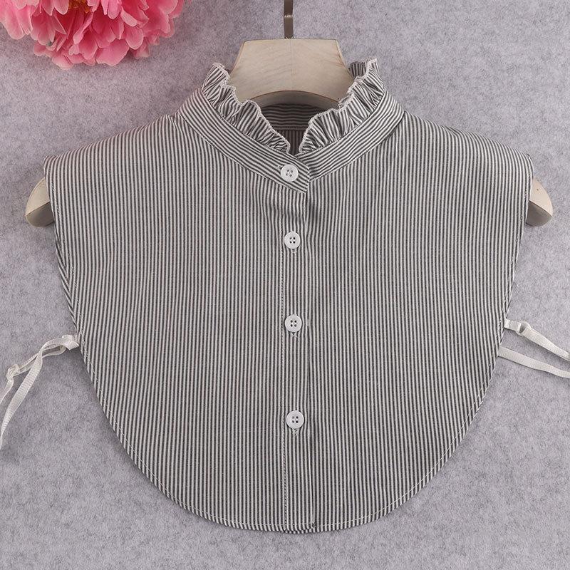 Корейский стиль лацкан поддельный воротник для женщин съемный ложный воротник блузка искусственные воротники одежда женские отстегивающиеся воротники