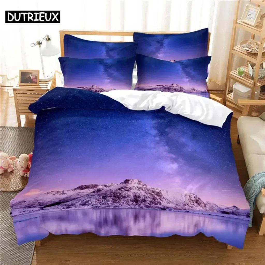 Comforter Starry Night Bedding Set For Bedroom Soft Modern S Comefortable Kids And