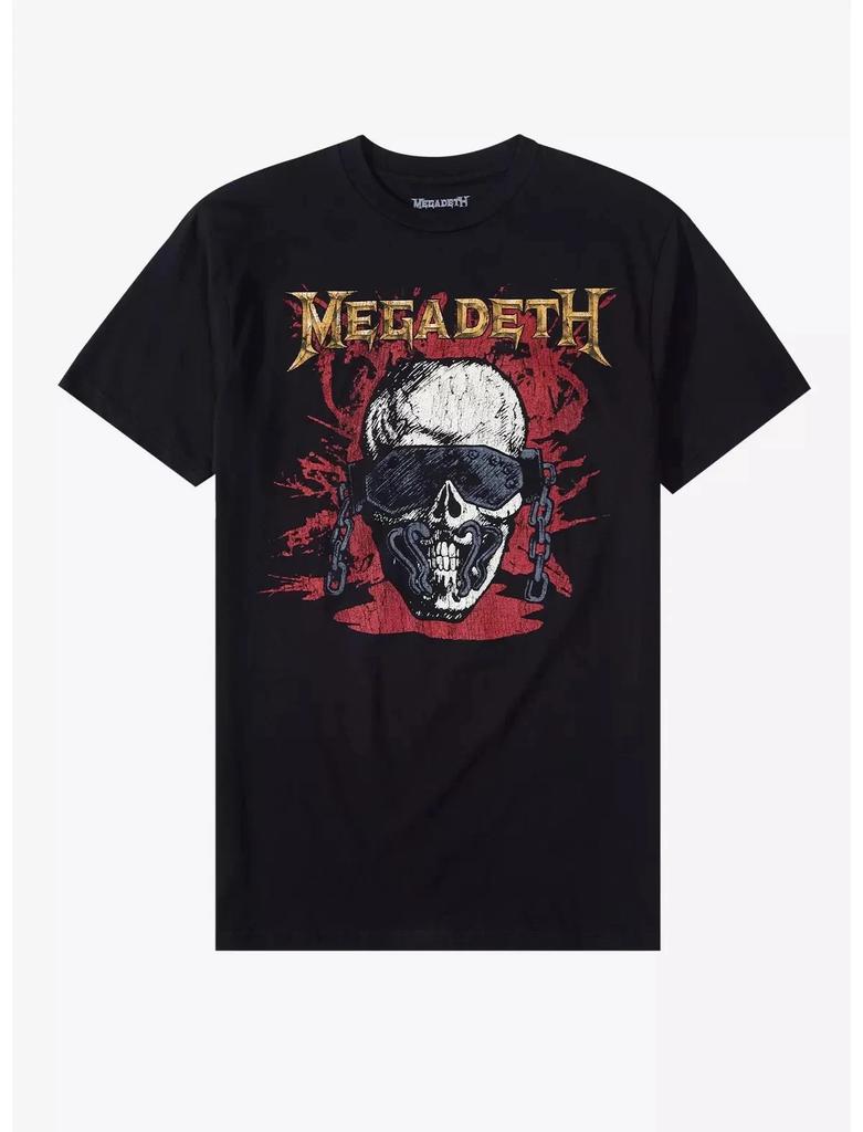 Футболка Megadeth Vic Rattlehead МАЛЕНЬКАЯ Новая