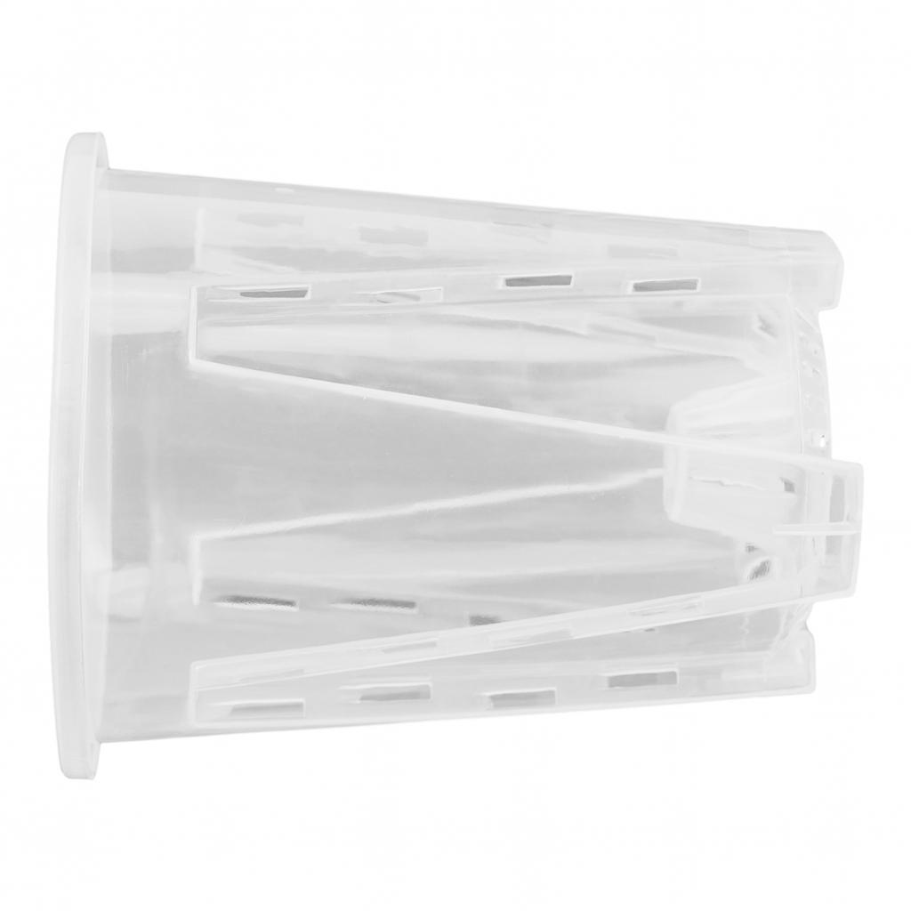 Контрольный прозрачный горшок пластиковый цветочный горшок с устьичным растением